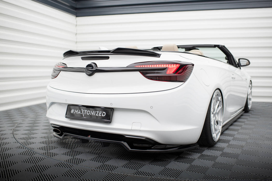 Maxton Design Rear Splitter (with vertical bars) Opel Cascada