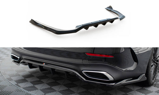 Maxton Design Rear Splitter (with vertical bars) Mercedes-Benz E AMG-Line W214