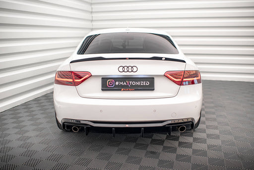 Maxton Design Rear Valance Audi A5 Coupe 8T Facelift (Version with single exhausts on both sides)