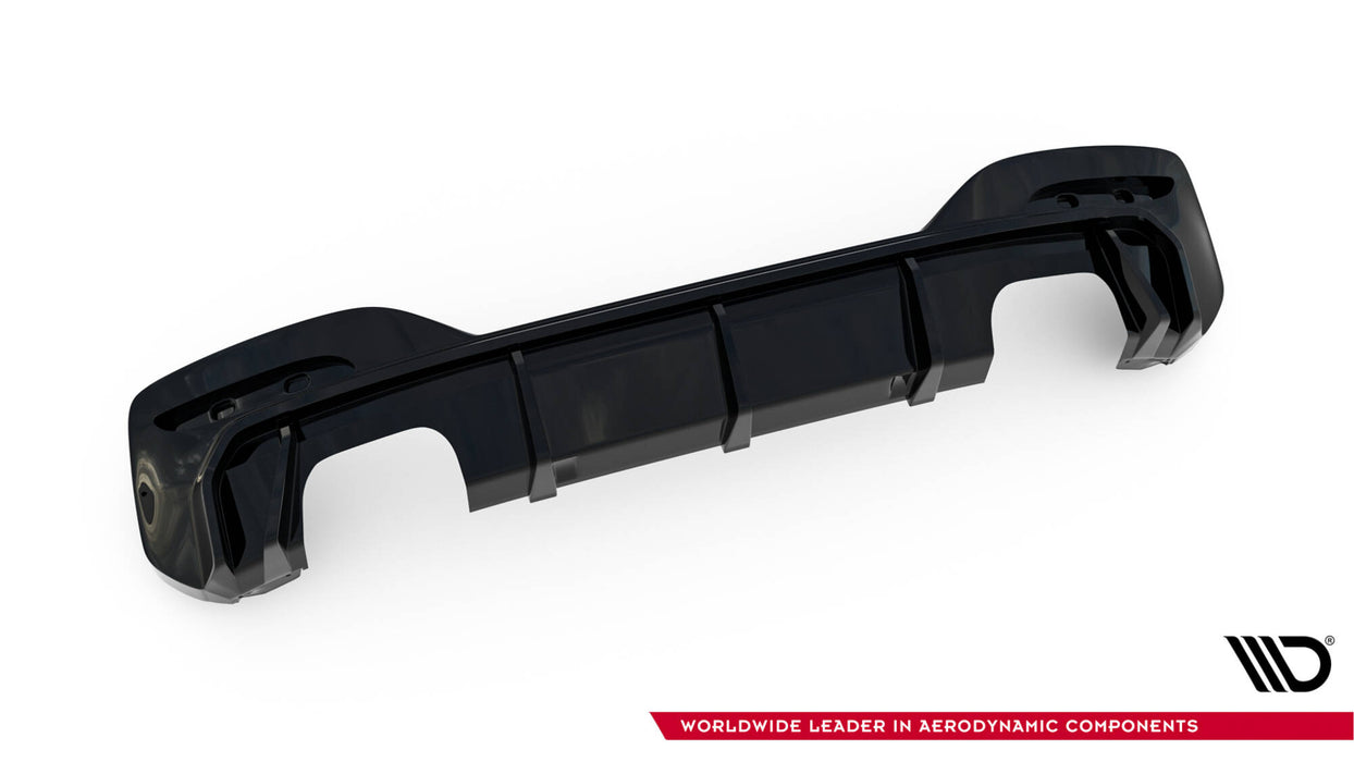 Maxton Design Rear Valance BMW 1 M-Pack / M140i F20 Facelift (Version with dual exhausts on both sides)