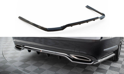 Maxton Design Rear Splitter (with vertical bars) Mercedes-Benz E W212 Facelift