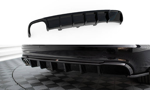 Maxton Design Rear Valance Audi A6 Avant C7 (Single side dual exhaust version)