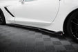 Maxton Design Side Skirts Diffusers V.2 Chevrolet Corvette C7