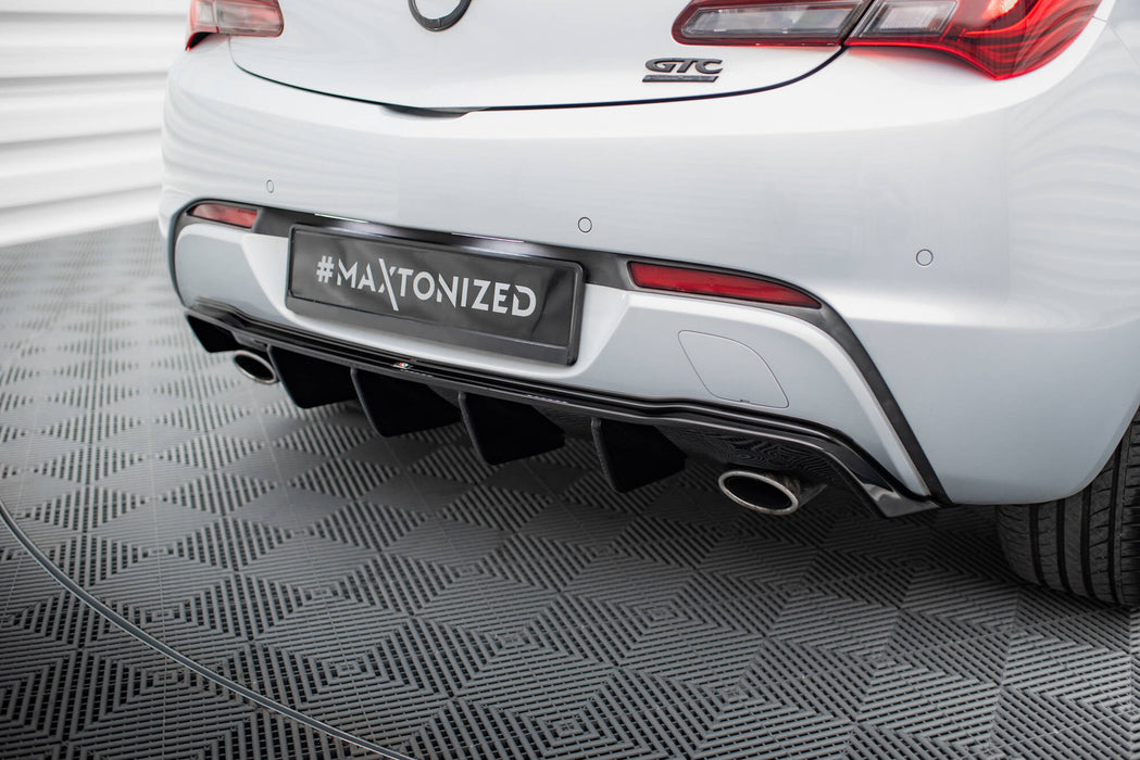 Maxton Design Rear Valance Opel Astra GTC OPC-Line J (Version with single exhausts on both sides)