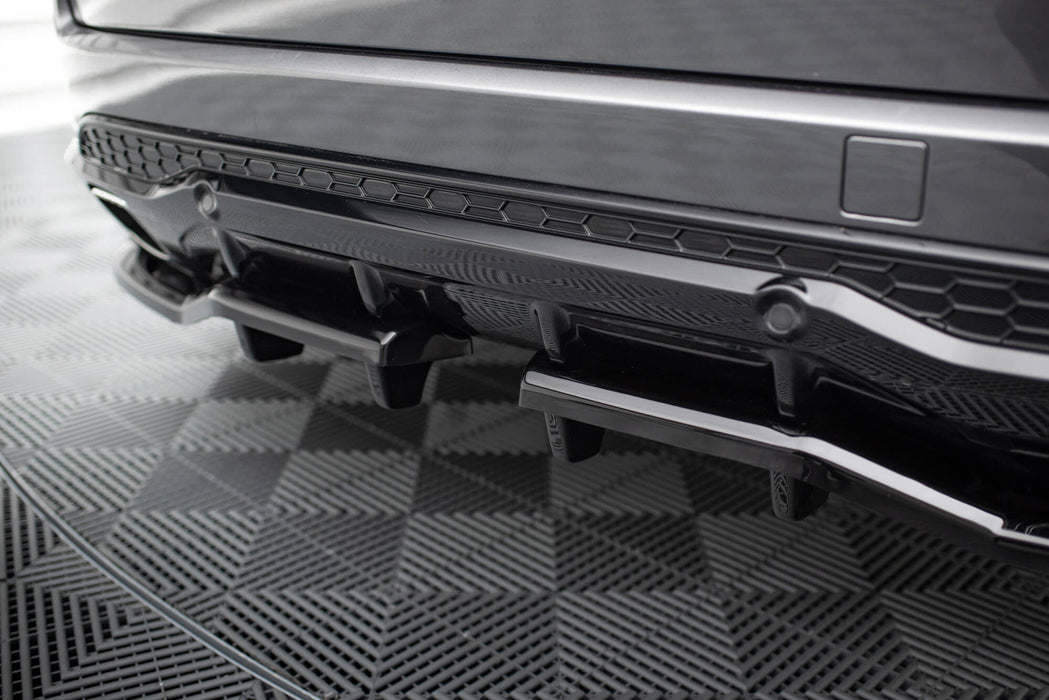 Maxton Design Rear Splitter (with vertical bars) Ford S-Max ST-Line Mk2