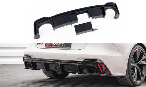 Maxton Design Rear Valance Audi RS6 C8 / RS7 C8 (Version with towbar)