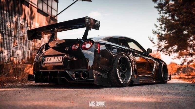 Maxton Design Spoiler Side Extensions Nissan GTR