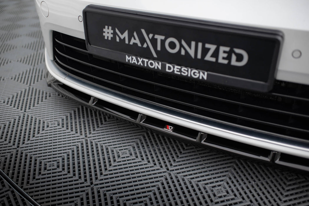 Maxton Design Front Splitter V.5 Volkswagen Golf R / R-Line Mk7