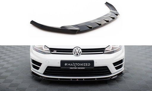 Maxton Design Front Splitter V.5 Volkswagen Golf R / R-Line Mk7