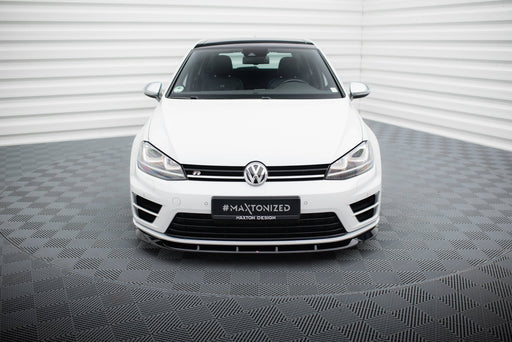 Maxton Design Front Splitter V.6 Volkswagen Golf R / R-Line Mk7