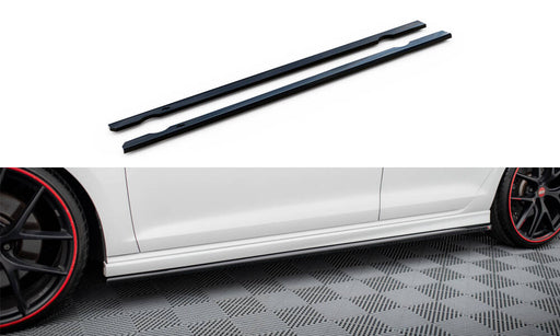 Maxton Design Side Skirts Diffusers V.3 Volkswagen Golf R / R-Line Mk7