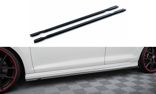 Maxton Design Side Skirts Diffusers V.4 Volkswagen Golf R / R-Line Mk7