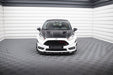 Maxton Design Front Splitter V.6 + Flaps Ford Fiesta ST Mk7 Facelift