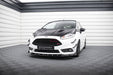 Maxton Design Front Splitter V.6 + Flaps Ford Fiesta ST Mk7 Facelift