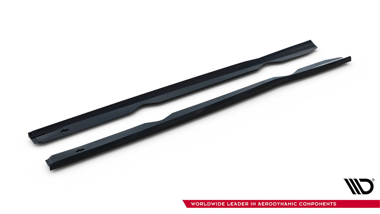 Maxton Design Side Skirts Diffusers V.4 Ford Fiesta ST / ST-Line Mk7