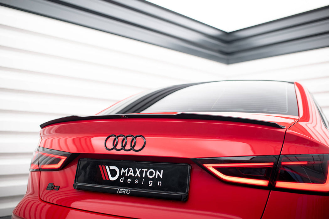 Maxton Design Spoiler Cap Audi A3 / A3 S-Line / S3 / RS3 Sedan 8V