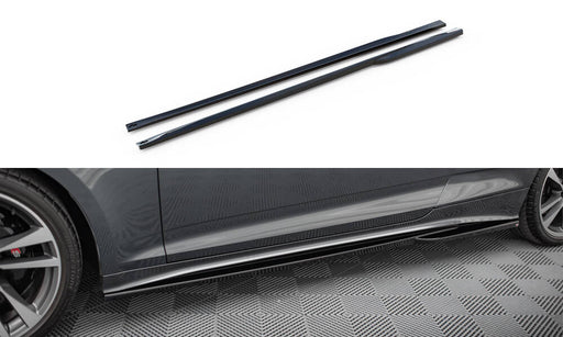 Maxton Design Side Skirts Diffusers Audi S5 Coupe / A5 S-Line Coupe F5 Facelift