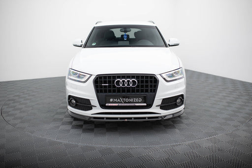 Maxton Design Front Splitter V.1 Audi Q3 S-line 8U