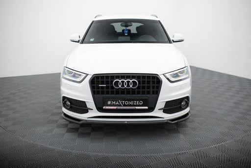 Maxton Design Front Splitter V.2 Audi Q3 S-line 8U