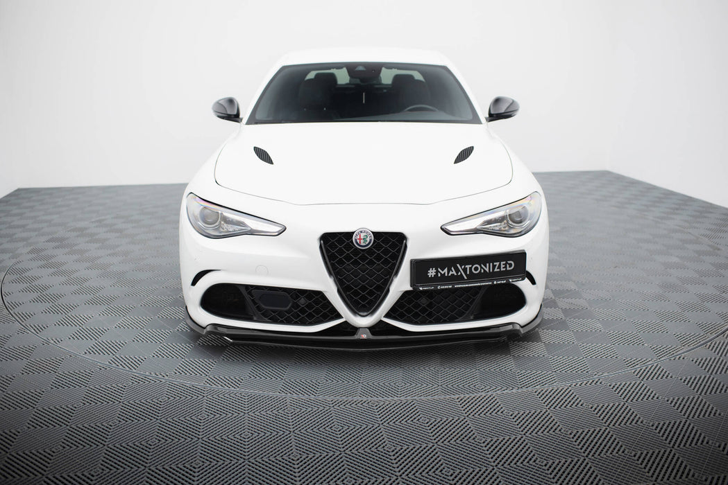 Maxton Design Front Splitter Alfa Romeo Giulia Quadrifoglio