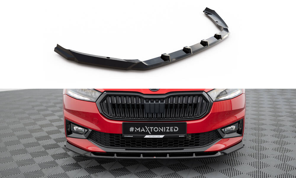 Maxton Design Front Splitter Skoda Fabia Mk4