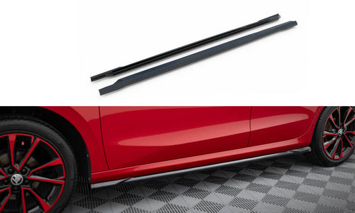 Maxton Design Side Skirts Diffusers Skoda Fabia Mk4