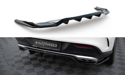 Maxton Design Rear Splitter (with vertical bars) Mercedes-AMG GLE 43 Coupe C292