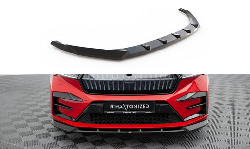 Maxton Design Front Splitter Skoda Enyaq Coupe iV