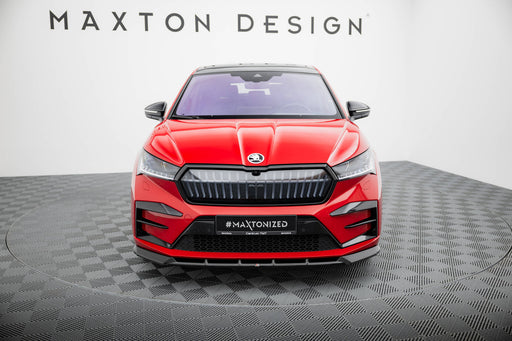 Maxton Design Front Splitter Skoda Enyaq Coupe iV