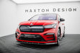 Maxton Design Front Splitter Skoda Enyaq Coupe iV