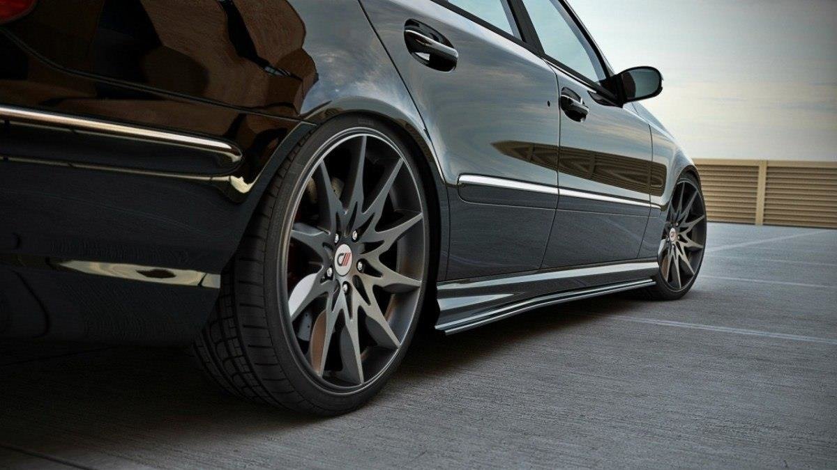 Maxton Design SIDE SKIRTS DIFFUSERS MERCEDES E-CLASS W211 AMG