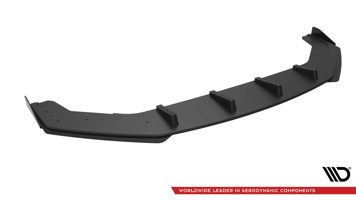 Maxton Design Street Pro Front Splitter + Flaps Volkswagen Jetta GLI Mk7