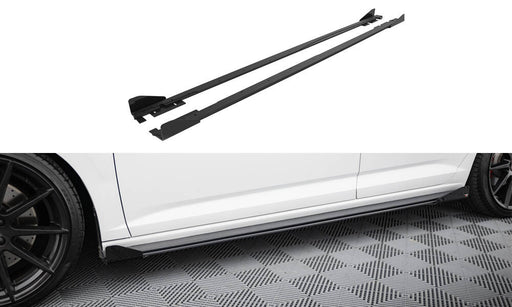 Maxton Design Street Pro Side Skirts Diffusers + Flaps Volkswagen Jetta GLI Mk7