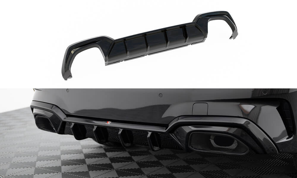 Maxton Design Rear Valance BMW M340i G20 / G21 (Fits car with towbar)