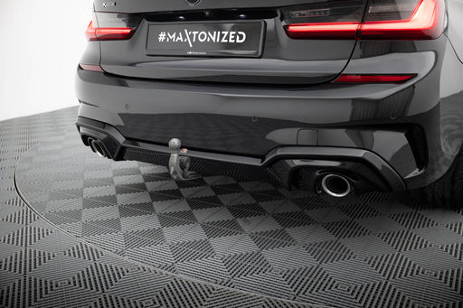 Maxton Design Rear Valance BMW 3 M-Pack G20 / G21 (Fits car with towbar)