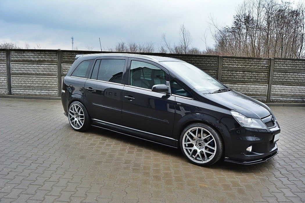 Maxton Design SIDE SKIRTS DIFFUSERS OPEL ZAFIRA B OPC