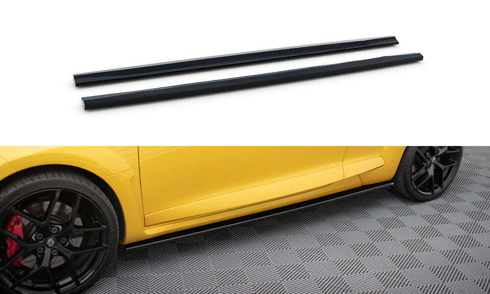 Maxton Design SIDE SKIRTS DIFFUSERS RENAULT MEGANE 3 RS