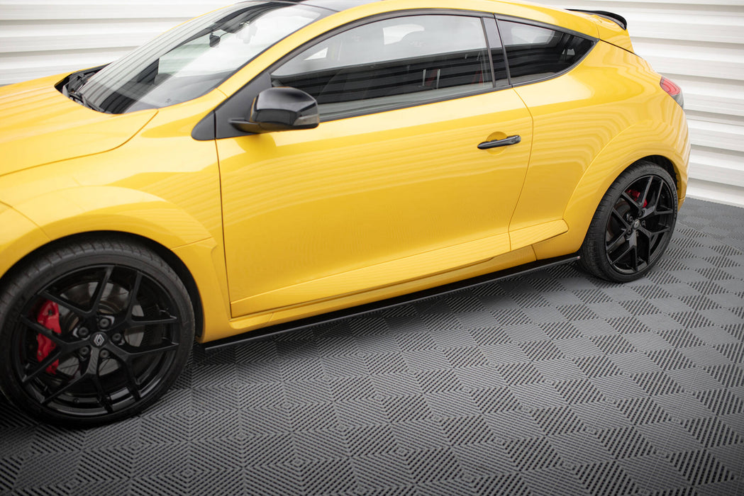 Maxton Design SIDE SKIRTS DIFFUSERS RENAULT MEGANE 3 RS