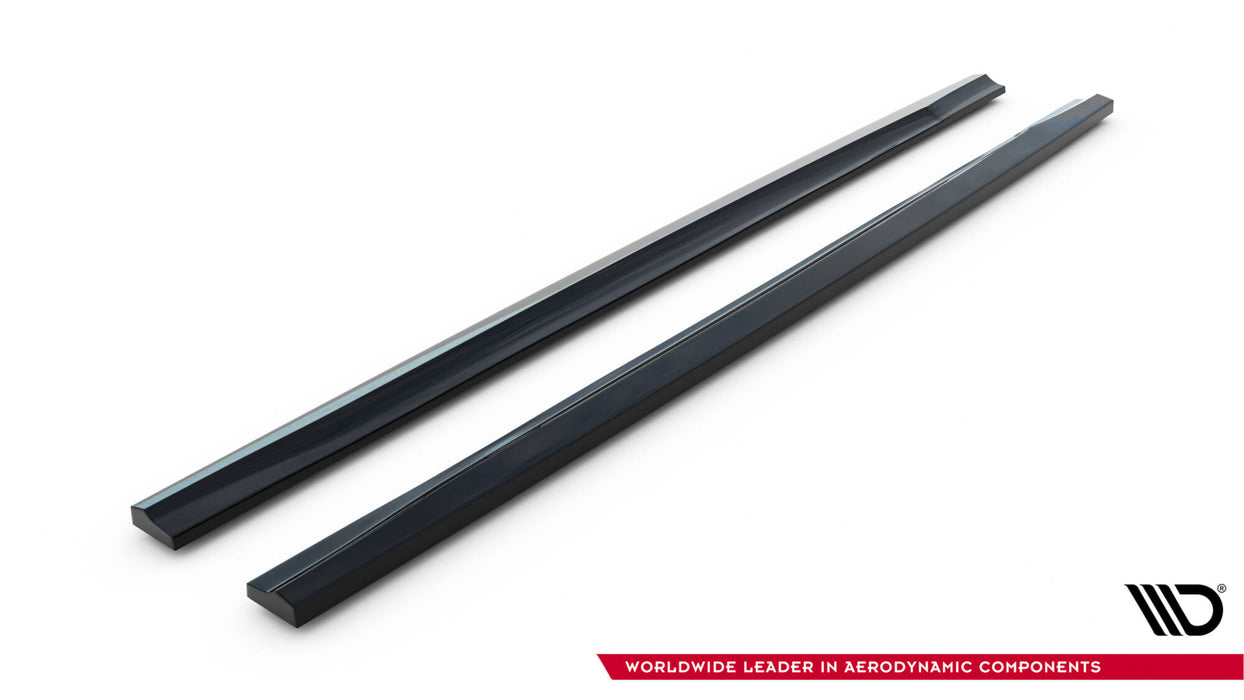 Maxton Design SIDE SKIRTS DIFFUSERS RENAULT MEGANE 3 RS