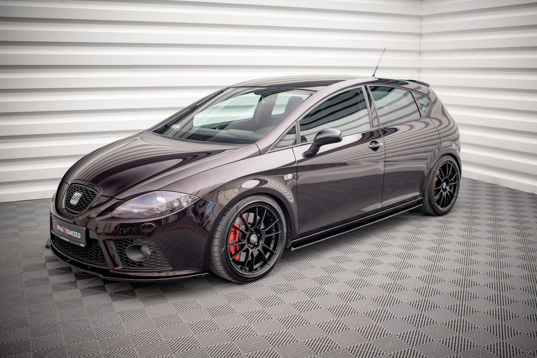 Maxton Design SIDE SKIRTS DIFFUSERS SEAT LEON MK2 CUPRA / FR