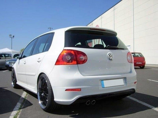 Maxton Design REAR VALANCE VW GOLF V R32 (with 1 exhaust hole, for GTI exhaust)