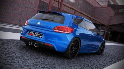 Maxton Design Rear valance VW Scirocco III R with 2 exhaust holes