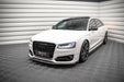 Maxton Design Front Splitter V.2 Audi S8 D4 FL