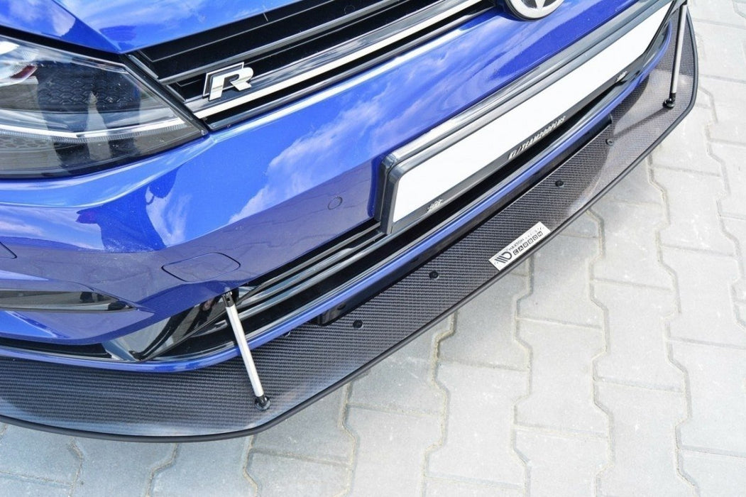 Maxton Design Hybrid Front Racing Splitter VW Golf 7 R / R-Line Facelift