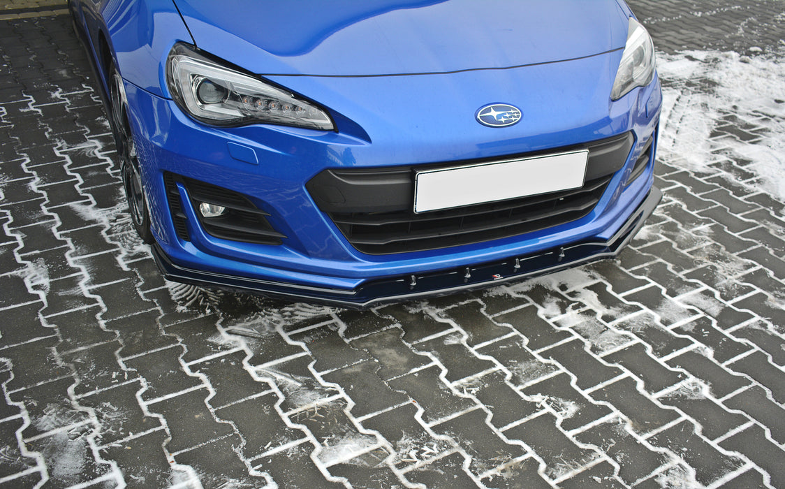 Maxton Design FRONT SPLITTER V.1 SUBARU BRZ FACELIFT