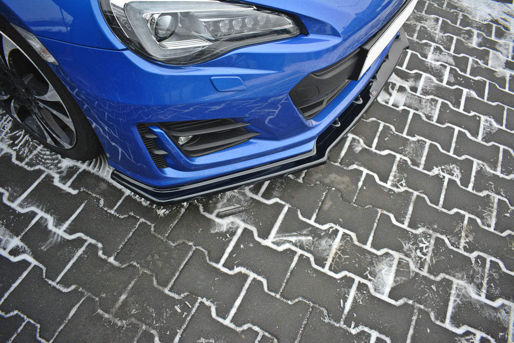 Maxton Design FRONT SPLITTER V.1 SUBARU BRZ FACELIFT