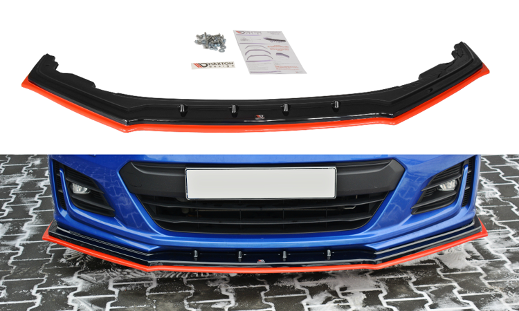 Maxton Design FRONT SPLITTER V.4 SUBARU BRZ FACELIFT