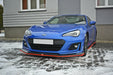 Maxton Design FRONT SPLITTER V.5 SUBARU BRZ FACELIFT