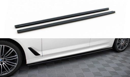 Maxton Design SIDE SKIRTS DIFFUSERS for BMW 5 G30/ G31 M-Pack