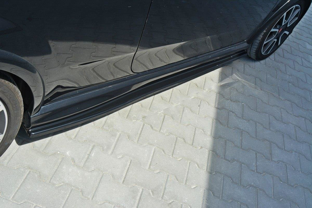 Maxton Design SIDE SKIRTS DIFFUSERS Fiat Punto Evo Abarth